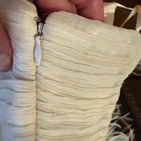 BCBG winter white tiered corset dress - Picture 16 of 16